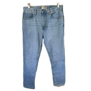 Everlane Women's Light Wash HIgh Waisted Factory Faded Boyfriend Jeans 27